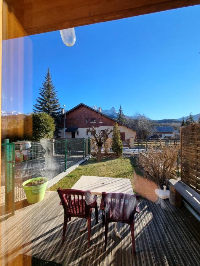 Maison + Jardin Vue Sur Les Montagnes Barcelonnette Zewnętrze zdjęcie